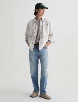 Blake Crew Heather Grey Classic Sweatshirt MENS TOPS Photo 5