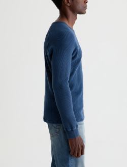 Cody Thermal Shirt Heritage Navy Classic Pullover MENS TOPS Photo 4