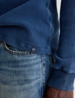 Cody Thermal Shirt Heritage Navy Classic Pullover MENS TOPS Photo 6