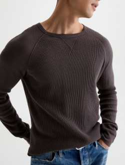 Cody Thermal Shirt Smooth Slate Classic Pullover MENS TOPS Photo 3
