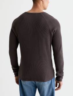 Cody Thermal Shirt Smooth Slate Classic Pullover MENS TOPS Photo 8
