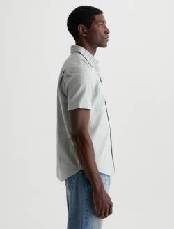 Mason Short Sleeve Work Shirt Faded Moss Classic Button Up MENS TOPS Photo 4