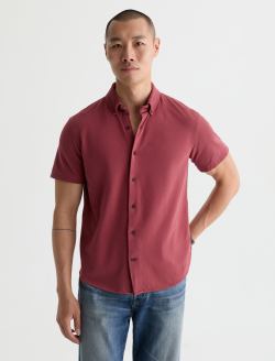 Rogan Shirt Heritage Adobe Clay Short Sleeve Button Down MENS TOPS Photo 2