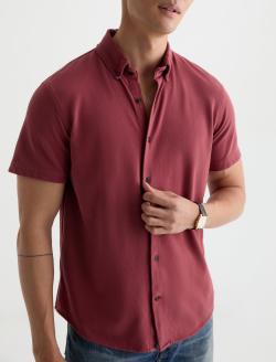Rogan Shirt Heritage Adobe Clay Short Sleeve Button Down MENS TOPS Photo 3
