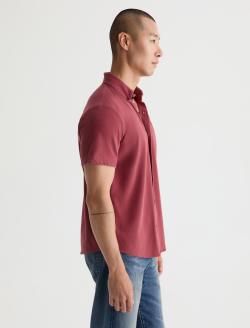 Rogan Shirt Heritage Adobe Clay Short Sleeve Button Down MENS TOPS Photo 4
