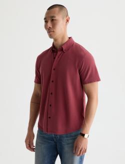 Rogan Shirt Heritage Adobe Clay Short Sleeve Button Down MENS TOPS Photo 7