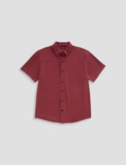 Men Rogan Short Sleeve Shirt Heritage Adobe Clay at AG Jeans