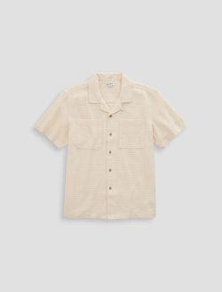Marco Camp Shirt Champagne Relaxed Fit MENS TOPS Photo 1