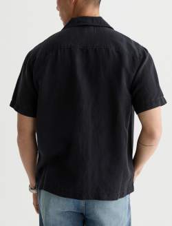Marco Camp Shirt True Black Relaxed Fit MENS TOPS Photo 8