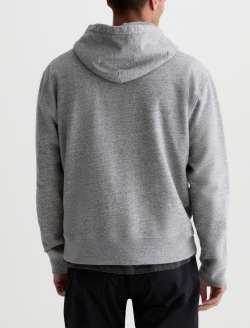 Roger Hoodie Heather Grey Relaxed Pullover MENS TOPS Photo 8