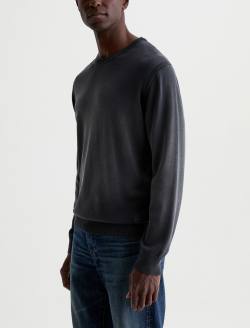 Beck Crew Sweater Heritage Black Classic Long Sleeve Crew Neck  Sweater MENS TOPS Photo 7