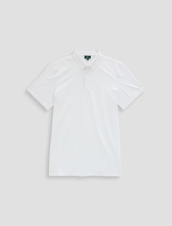 Tarrant Polo Bright White Green Label Collection MENS TOPS Photo 1