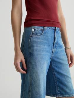 Thalia 360° Short Galaxy Linen Paneled Bermuda WOMENS BOTTOMS Photo 4