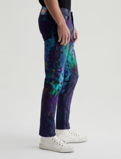 Dylan Northern Lights Blue Art Project Tailored Slim MENS BOTTOMS Photo 5