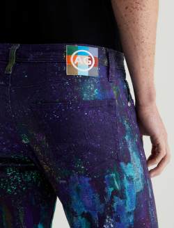 Dylan Northern Lights Blue Art Project Tailored Slim MENS BOTTOMS Photo 7