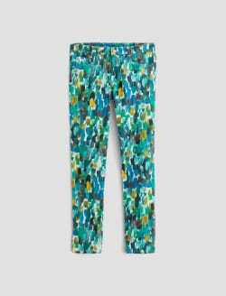 Tellis Agrippa Mix Blue Multi Art Project Modern Slim MENS BOTTOMS Photo 1
