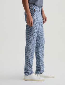 Tellis Diamond Fray Light Art Project Modern Slim MENS BOTTOMS Photo 5