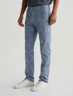 Tellis Diamond Fray Light Art Project Modern Slim MENS BOTTOMS Photo 6