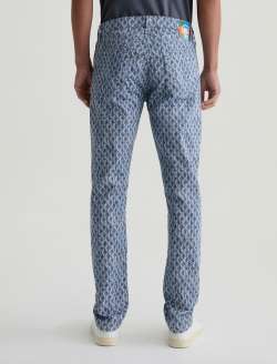 Tellis Diamond Fray Light Art Project Modern Slim MENS BOTTOMS Photo 8