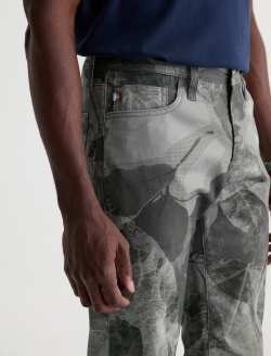 Tellis Pant Leaf Veins Modern Slim MENS BOTTOMS Photo 4