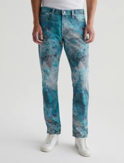 Tellis SUD Ice On Lake Sueded Modern Slim MENS BOTTOMS Photo 3