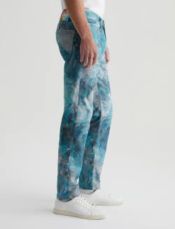 Tellis SUD Ice On Lake Sueded Modern Slim MENS BOTTOMS Photo 5