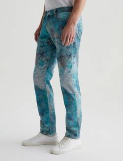 Tellis SUD Ice On Lake Sueded Modern Slim MENS BOTTOMS Photo 6