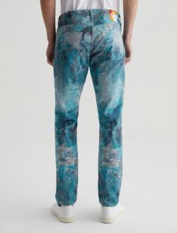 Tellis SUD Ice On Lake Sueded Modern Slim MENS BOTTOMS Photo 8