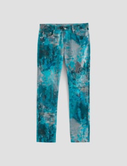 Tellis SUD Ice On Lake Sueded Modern Slim MENS BOTTOMS Photo 1