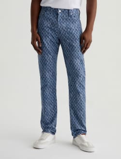 Everett Diamond Fray Dark Art Project Slim Straight MENS BOTTOMS Photo 3