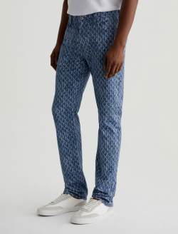 Everett Diamond Fray Dark Art Project Slim Straight MENS BOTTOMS Photo 6