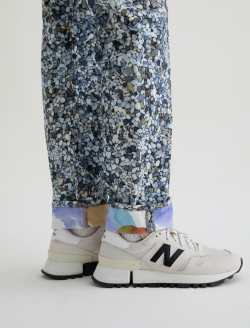 Everett SUD Pant Glass And Pebble Stone Sueded Sateen Slim Straight MENS BOTTOMS Photo 6