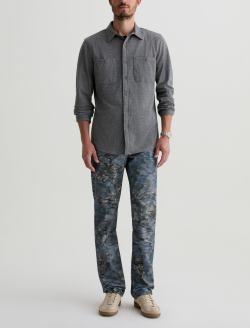 Everett SUD Pant Knots Sueded Sateen Slim Straight MENS BOTTOMS Photo 2