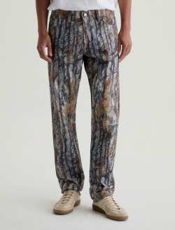 Everett SUD Wood Bark Art Project Slim Straight MENS BOTTOMS Photo 3