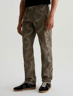 Everett SUD Pant Wild Western Sueded Sateen Slim Straight MENS BOTTOMS Photo 6