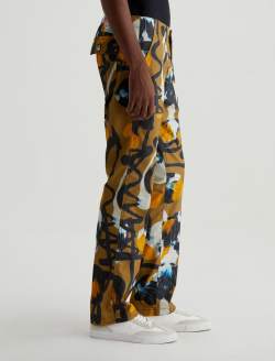 Kace Fatigue SUD Traces Of Past Art Project Modern Straight MENS BOTTOMS Photo 5