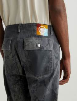Kace Fatigue SUD Twilight Wood Art Project Modern Straight MENS BOTTOMS Photo 7