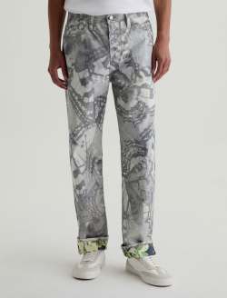 Felix SUD Pant Wild Butterflies Sueded Sateen Vintage Straight MENS BOTTOMS Photo 3