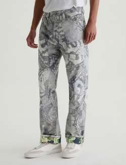 Felix SUD Pant Wild Butterflies Sueded Sateen Vintage Straight MENS BOTTOMS Photo 6