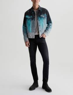 Dart Jacket Misty Forest Art Project Classic Trucker MENS TOPS Photo 5