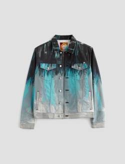 Dart Jacket Misty Forest Art Project Classic Trucker MENS TOPS Photo 1