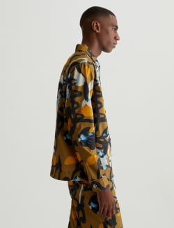 Roari Jacket SUD Traces Of Past Art Project Chore Jacket MENS TOPS Photo 4