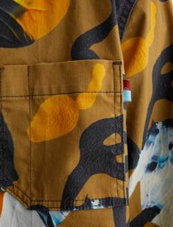 Roari Jacket SUD Traces Of Past Art Project Chore Jacket MENS TOPS Photo 6
