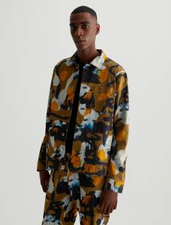 Roari Jacket SUD Traces Of Past Art Project Chore Jacket MENS TOPS Photo 7
