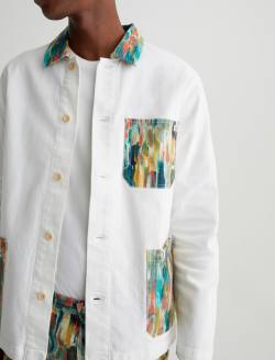 Roari Jacket Julien Green Multi/Julien Mix Art Project Chore Jacket MENS TOPS Photo 3