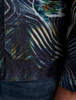 Roari Jacket Bird's Eye View Art Project Chore Jacket MENS TOPS Photo 4