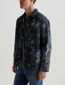 Roari Jacket Bird's Eye View Art Project Chore Jacket MENS TOPS Photo 6