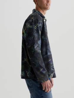 Roari Jacket Bird's Eye View Art Project Chore Jacket MENS TOPS Photo 7