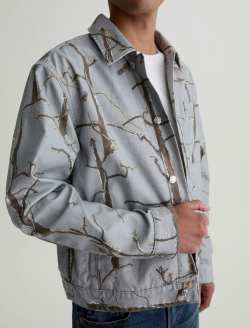 Philip SUD Jacket Desert Trees Art Project Modern Chore Coat MENS TOPS Photo 3
