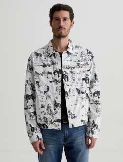 Dart Jacket Wild Horse Classic Trucker MENS TOPS Photo 2